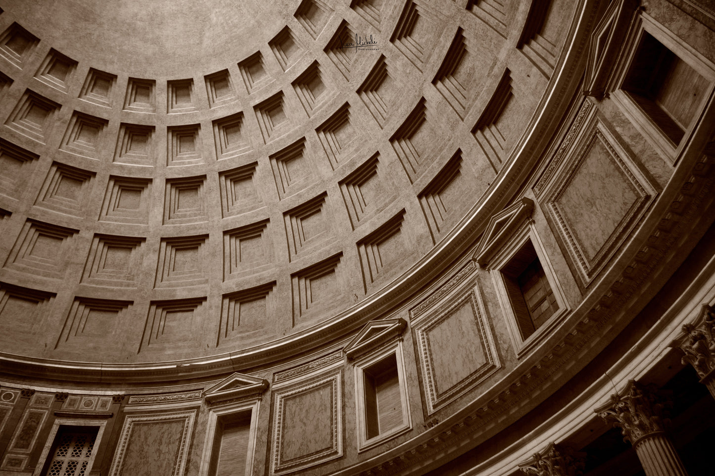 Pantheon Roma – Decorazione da Parete in Forex 100x75
