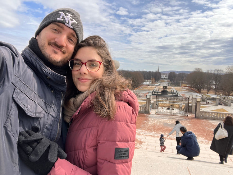 Winter Couple in Copenhagen