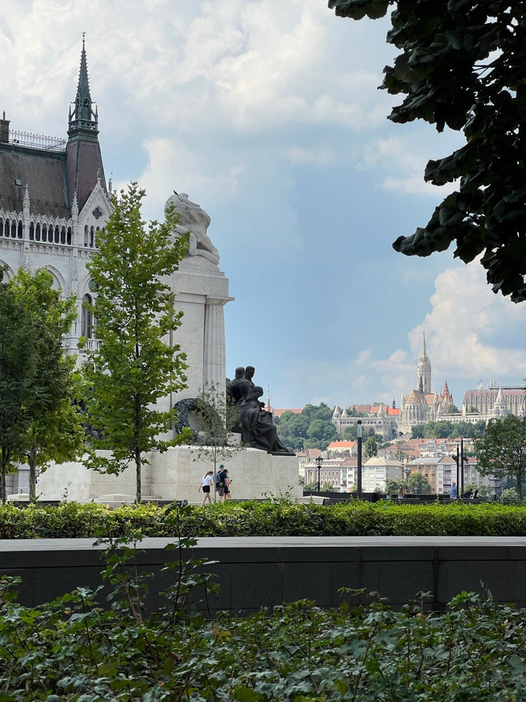 Budapest skyline view